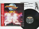 FREHLEY'S COMET LIVE + 1 MEGAFORCE WORLDWIDE P-6267 JAPAN OBI PROMO VINYL LP