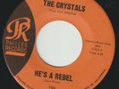 The Crystals - He's A Rebel b/w I Love You Eddie - Philles 106 Rare Orange Label