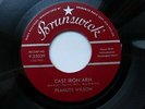 PEANUTS WILSON 45 'CAST IRON ARM' USA BRUNSWICK MONSTER 1957 ROCKABILLY 70s RE