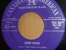 Betsy Brye TEEN 45 Sleep Walk VOCAL cover b/w Daddy Daddy VG++ condition JR 2428