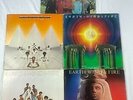 EARTH, WIND & FIRE 5 x LP LOT: Spirit/I Am/Raise /Open Your Eyes/Head to the Sky