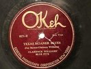 JAZZ CLARENCE WILLIAMS' BLUE FIVE LOUIS ARMSTRONG Texas Moaner Blues OKEH 8171