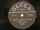 HONKY TONK PATSY CLINE Walkin' After Midnight DECCA 30221 EE-