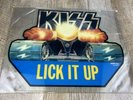 UK   Kiss Lick It Up '83 45rpm Single Picture Disc Tank Shaped KPIC 5 Record