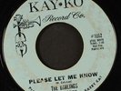 DARLINGS: please let me know / two time loser KAY-KO 7