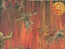 SLAYER HELL AWAITS LP VINYL Limited edition orange/red splattered vinyl with lyr