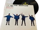 The Beatles HELP PMC 1255 Xex 549-2 Parlophone Yellow Mono Vinyl Lp 1965 Uk