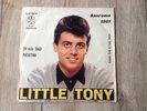 LITTLE TONY. 24MILA BACI - PATATINA 45Rpm Sanremo Italy durium 1961