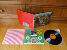 BEATLES -SGT PEPPERS Oz LP - COMPLETE w/- CUT-OUT SHEET + CANDY STRIPED INNER