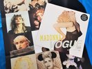 MADONNA VOGUE 12'' VINYL LP RECORD UK 1986 w PROMO POSTER & HYPE STICKER