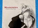 MADONNA CRAZY FOR YOU 12'' VINYL UK 1991 LP RECORD Into The Groove IMMACULATE