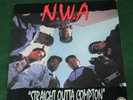N.W.A. - STRAIGHT OUTTA COMPTON. (UK & EUROPE, 1988, 4TH & BROARDWAY, BRLP 534)