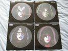 kiss 4x solo picture disc vinyl 2006 (metallica acdc iron maiden ghost)