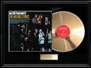 THE ROLLING STONES GOT LIVE RARE GOLD METALIZED RECORD NON RIAA
