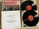 BEETHOVEN - ROSTROPOVICH* RICHTER* Philips Hi-Fi Stereo 835 182/83 AY 2x LP VG+