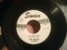 The Beatles authentic 45 RPM vinyl single she loves you SWAN  RARE WHITE LABEL
