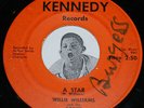 Doo Wop R&B 45 WILLIE WILLIAMS and the TONES A Star / Peanut Man Kennedy