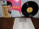 Elvis Presley 1982 Japan RCA LP Spinout RPL-2022 + obi & lyrics insert