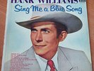 HANK WILLIAMS Sing me a Blue Song LP USA 1957 Deep Groove M.G.M. E-3560