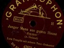 ARNE HÜLPHERS ORCH.  & WASSBERG  Geh' nur zu einer anderen Schellackplatte  S652