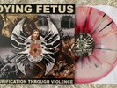 Dying Fetus Purification Through Violence LP Tri Color Splatter LTD/300 In Hand