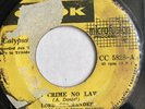 Calypso LORD COMMANDER Crime No Law 45 CYRIL DIAZ ORCHESTRA Cook Trinidad 1959