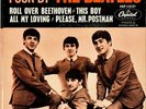 THE BEATLES CAPITOL EP FOUR BY THE BEATLES ROLL OVER BEETHOVEN, ALL MY LOVING,+2