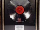 Bob Dylan Slow Train Coming Platinum In-House Award ( goldene Schallplatte )