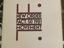 New Order - Movement Original UK Vinyl LP