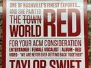 Rare Taylor Swift RED Red Color Vinyl 2LP 2012 ACM PROMO