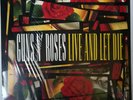 Guns N' Roses ‎–Live And Let Die Vinyl, 12