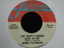 BOBBY PATTERSON - My Baby's Coming Back To Me - Vintage Northern Soul - Listen