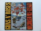 GUNS N ROSES 1987 UK LP APPETITE FOR DESTRUCTION   WITHDRAWN SLEEVE