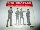 The Beatles - She Loves You 45 S-4152 Swan w/ Picture Sleeve