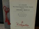 Johanna Martzy-Columbia CX1288,Bach:Unaccompanied Violin Sonata Vol 3, AS NEW