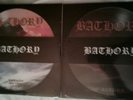 BATHORY THE RETURN/TWILIGHT OF THE IDOLS 2PIC LPs Sealed OOP Venom Celtic Frost