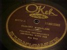 Rare Okeh 40772 Frankie Trumbauer w Bix Beiderbecke SINGIN' THE BLUES 78 rpm