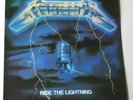 METALLICA  RIDE THE LIGHTNING  1984  RED VINYL  ROADRUNNER LABEL
