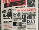 GUNS N ROSES GnR  Lies 1988 Vinyl LP In Open Shrink W/ Sticker. GHS24198