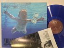 Nirvana Nevermind VG+ BLUE VINYL with INSERT Smells Like Teen Spirit Come As U R