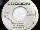 JACKIE BERNARD 45 Roots Music/Fantasy Rock VG+ on Cucoon reggae Jamaica c4782
