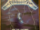 Metallica Ride The Lightning 1984 Vinyl LP 60396-1, Elektra/Megaforce Records