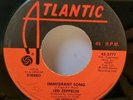 LED ZEPPELIN Immigrant Song / Hey Hey What Can I Do 45 RPM - Play Tested VG+ *F6