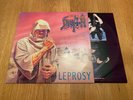 Death - Leprosy Vinyl LP 1988 UK Rare Metal Play Tested