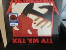 METALLICA Kill Em All NEW SEALED RED VINYL EXCLUSIVE HYPE STICKER