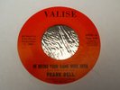 NEAR MINT RARE 70s VALISE REPRO - FRANK DELL - HE BROKE YOUR GAME WIDE OPEN
