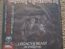 Iron Maiden White Colored Vinyl 2 lps live in England 2018