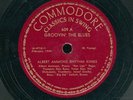 78tk-Jazz piano-COMMODORE 609-Albert Ammons-(Groovin' the Blues/The Breaks)