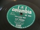 CLIFF RICHARD & The Drifters : HIGH CLASS BABY / MY FEET HIT THE GROUND  78.rpm