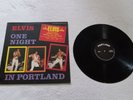 ELVIS PRESLEY ONE NIGHT IN PORTLAND 1985 SPAIN VINYL LP LIVE ARCHIVES RARE EX